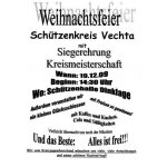 2009 12 19 Weihnachtsfeier und Siegerehrung Kreismeisterschaft Jugend